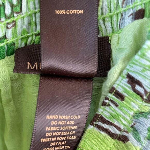 NWT Multiples Green Floral & Botanical Skirt - Picture 9 of 9